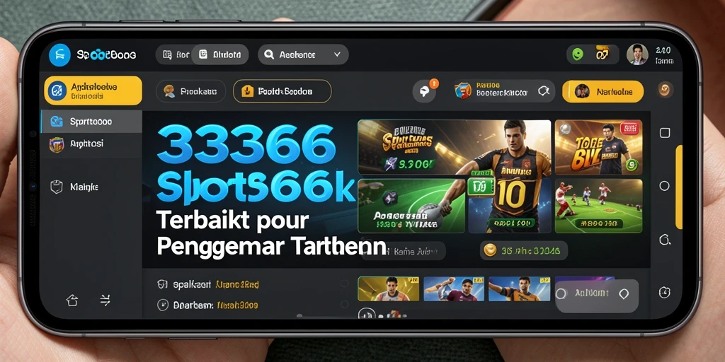 Tampilan gameplay Sportsbook yang menarik di aplikasi 333666.
