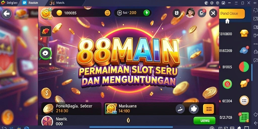 Tampilan menarik dari gameplay Slot di 88MAIN.