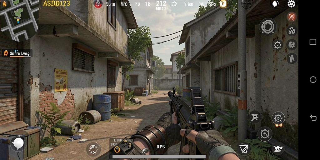 Gameplay seru dengan aksi tembak-menembak yang intens.