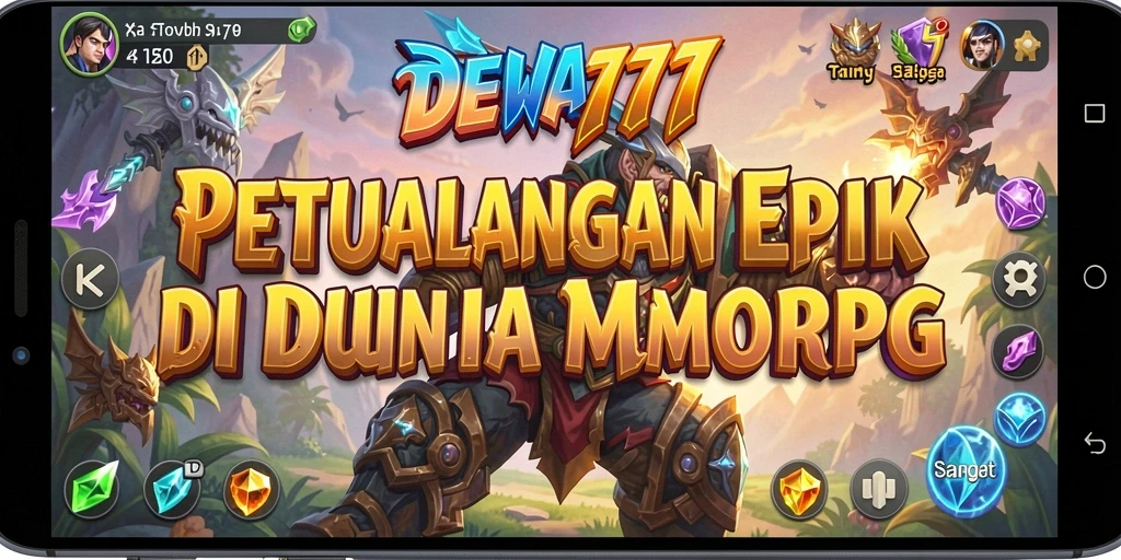Tangkap momen seru dalam petualangan MMORPG DEWA777.