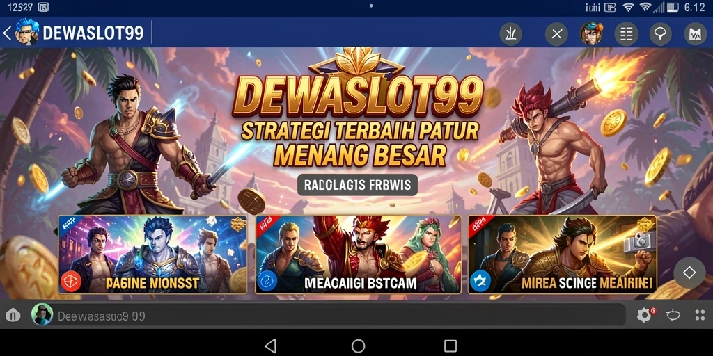 Gameplay menarik dan strategi seru dalam DEWASLOT99.