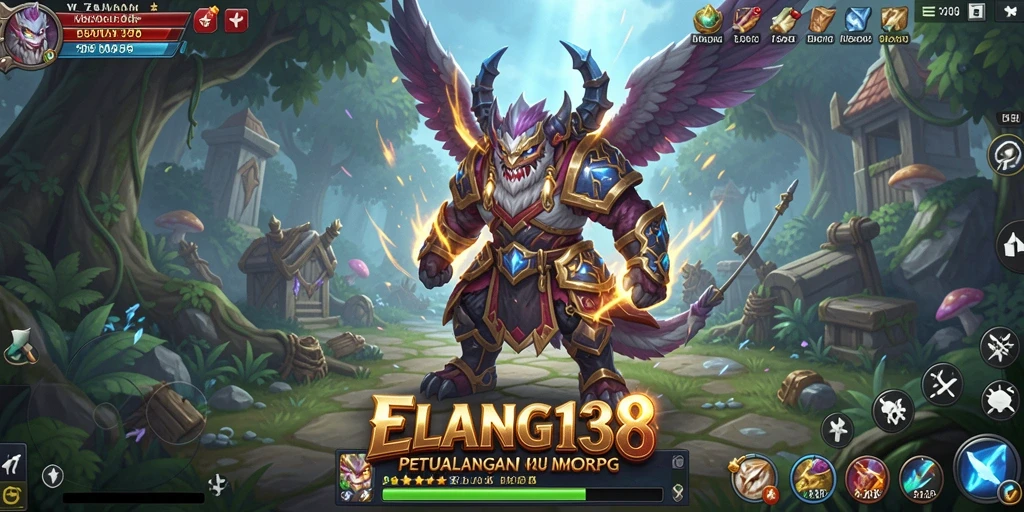 Tampilan gameplay menarik dari ELANG138 dengan grafis yang memukau.
