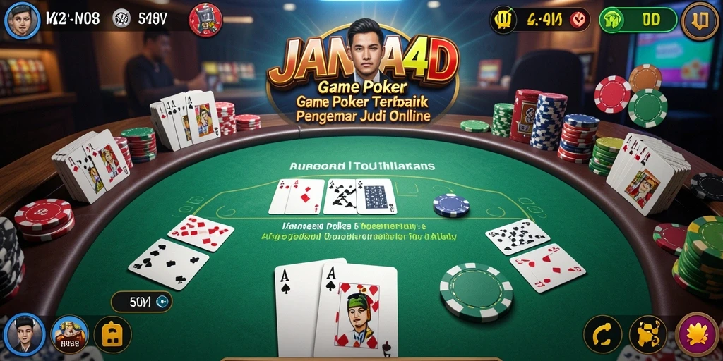 Tampilan gameplay seru dan mengasyikkan di JANDA4D.