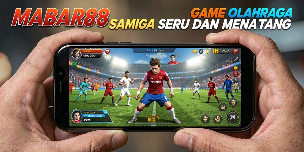Screenshot MABAR88 menampilkan aksi seru dalam permainan olahraga.