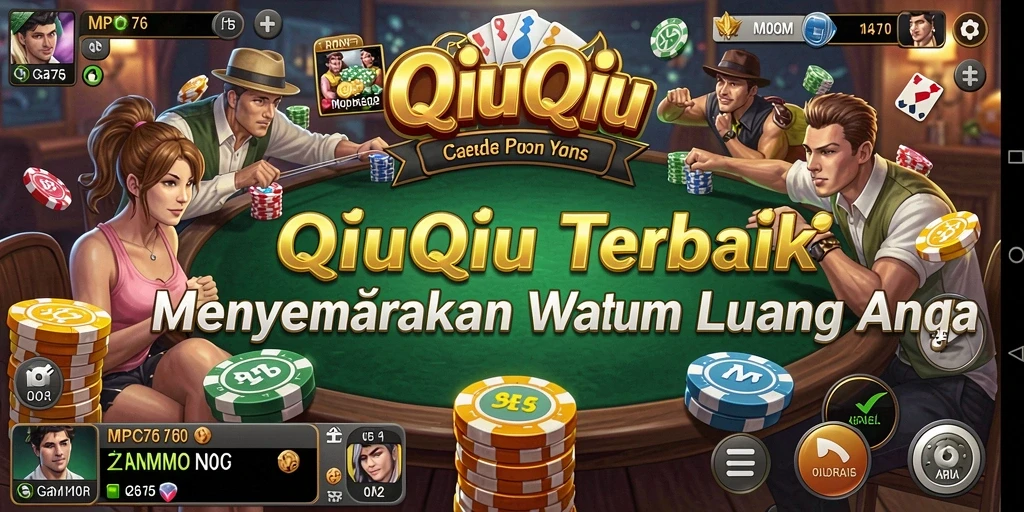 Screenshot gameplay QiuQiu MPO76 yang seru dan penuh tantangan.