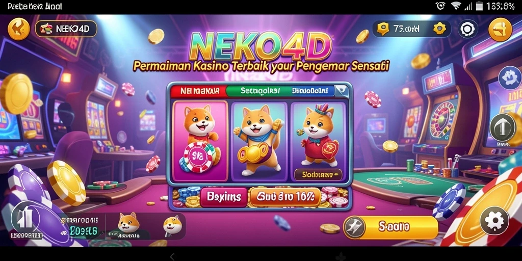 Tampilkan keseruan gameplay NEKO4D yang memikat.