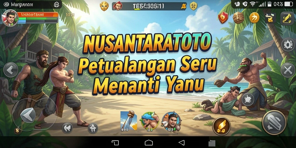 Screenshot NUSANTARATOTO menampilkan aksi petualangan seru dan grafis menawan.