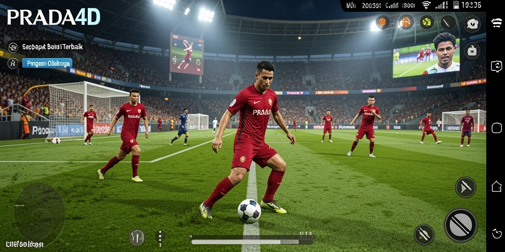 Tampilan mengesankan dari gameplay PRADA4D yang memikat.