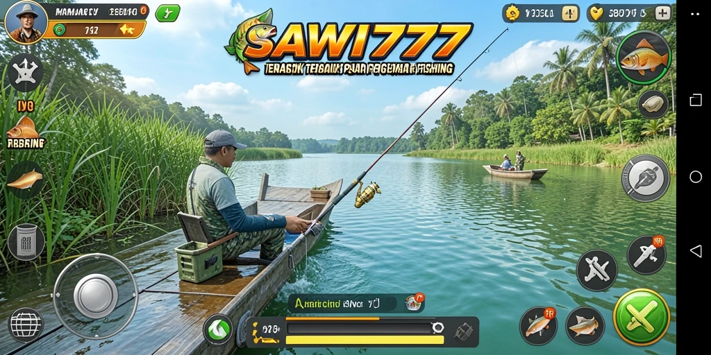 Tampilan gameplay SAWIT777 yang seru dan penuh warna.