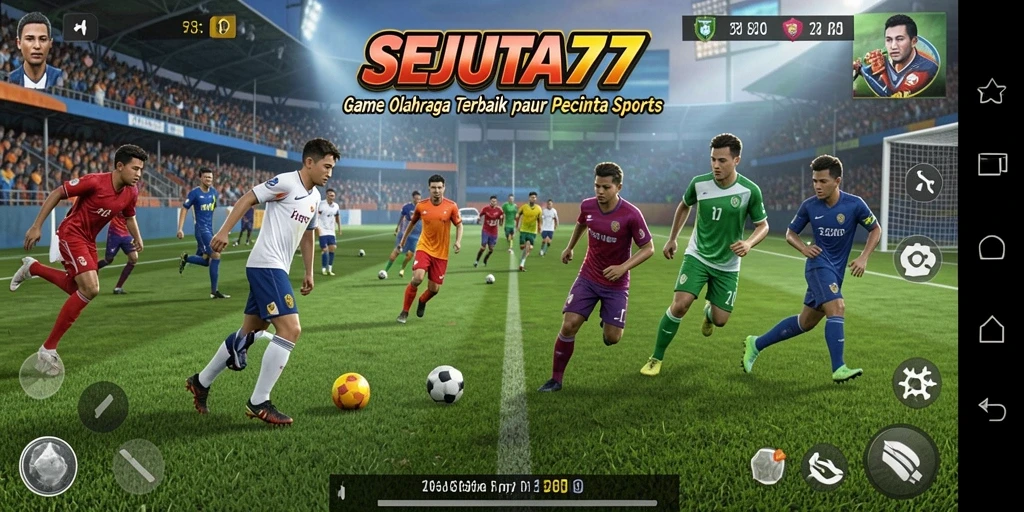 Tampilan gameplay dinamis dan mengasyikkan dari SEJUTA77.